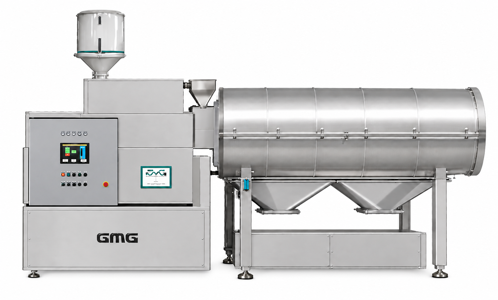 Máquina GMG para la producción continua de cereales inflados